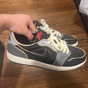 Jordan 1 low used worn size 12 no box